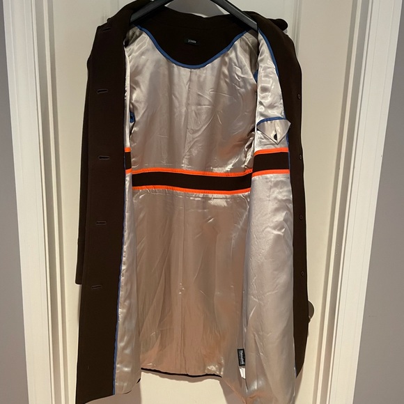 J.Crew Peacoat in Chocolate Brown with Thinsulate - Picture 8 of 11